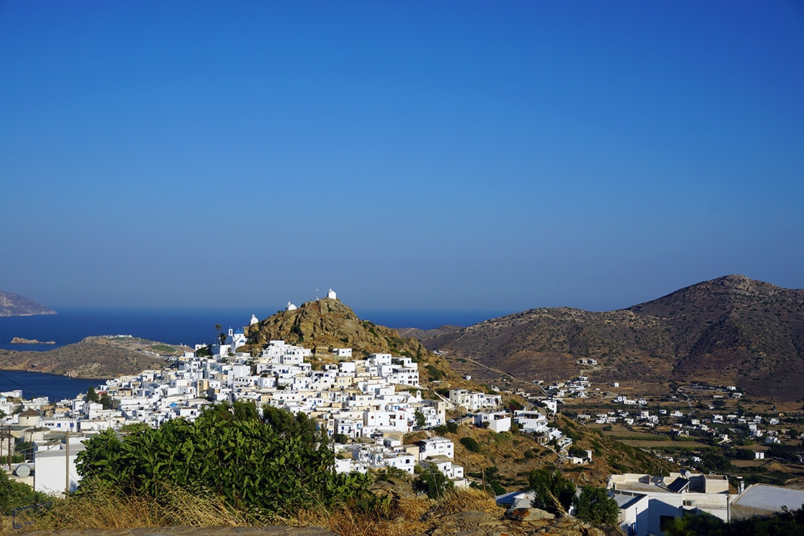 Ios Chora stad
