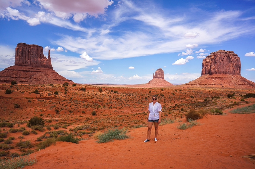 Alleen op reis - soloreizen monument valley