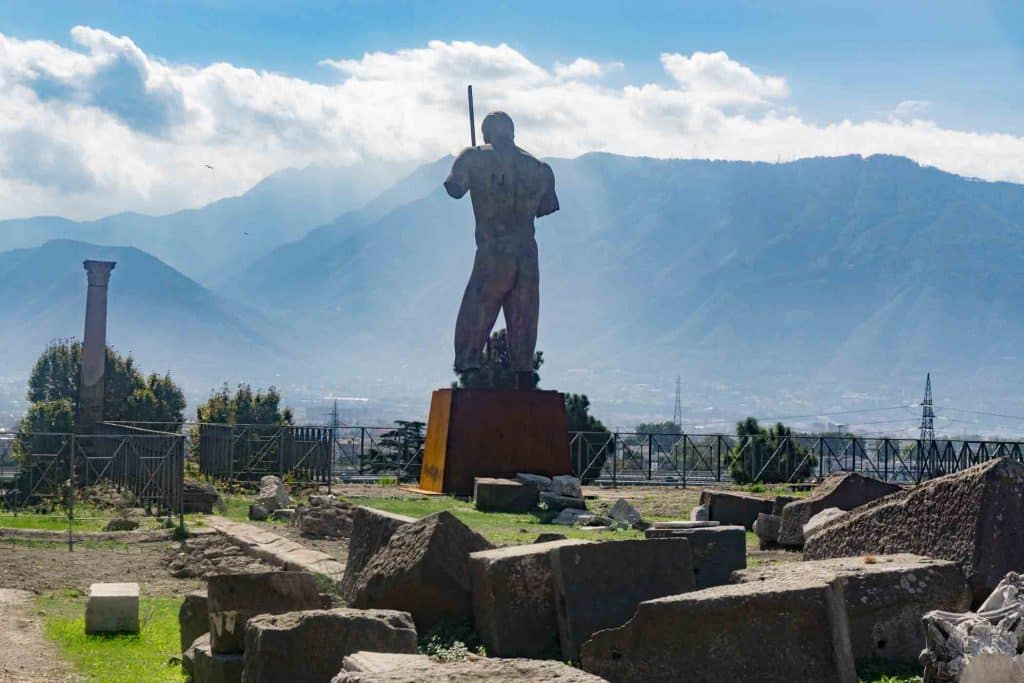 Pompeii standbeeld