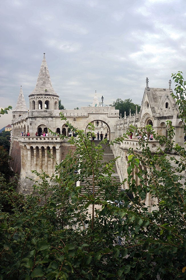 Fishermans bastion Boedapest Hongarije