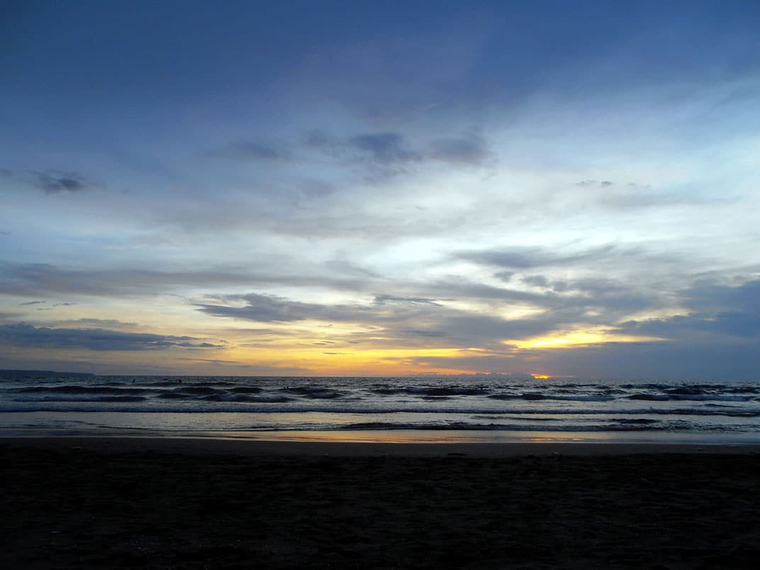 Zonsondergang Bali