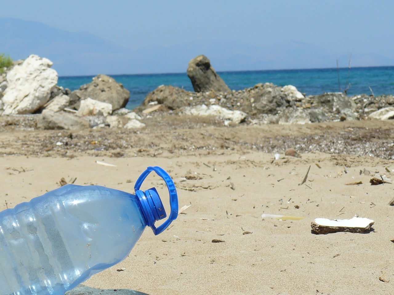 plastic op reis