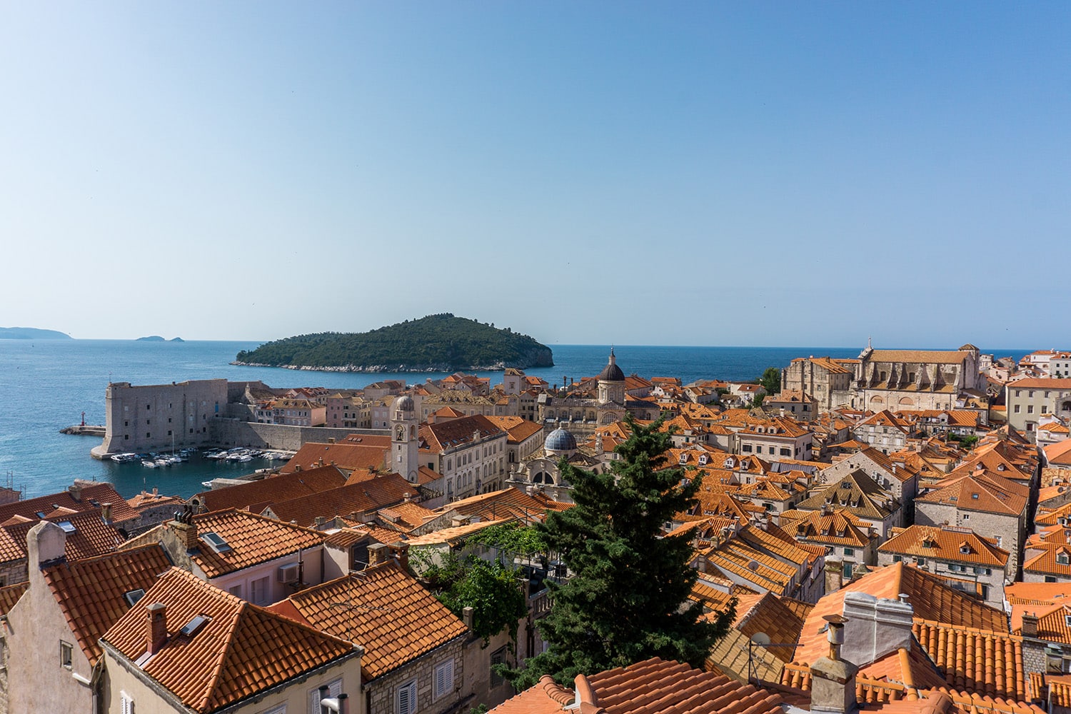 Dubrovnik-uitzicht-lokrum