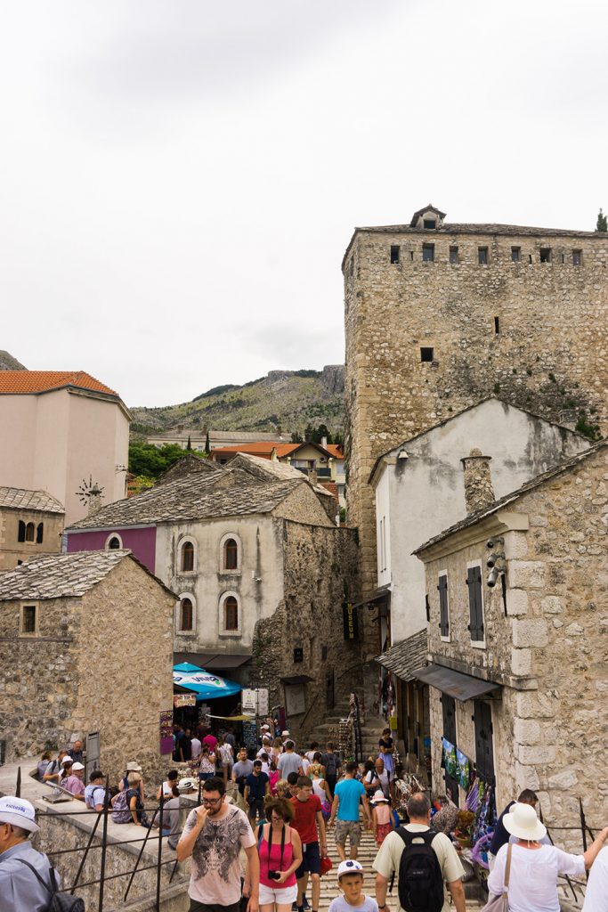 BosniÃ«-Herzegovina-Mostar-oude-stad