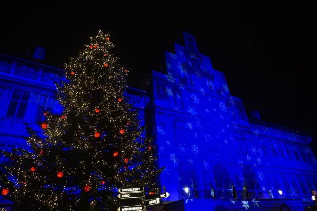 Antwerpen grote markt kerst 1