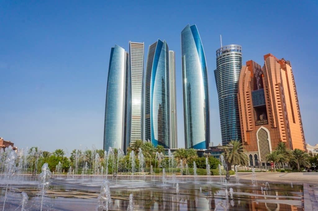 Abu Dhabi towers