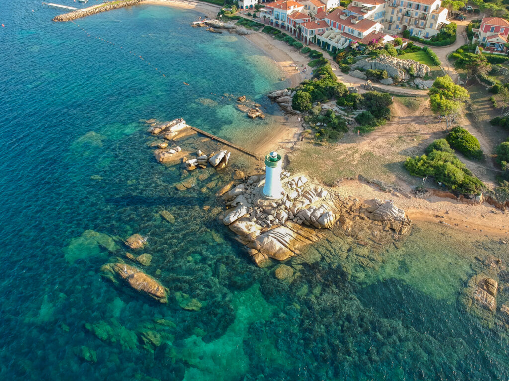 Porto Faro strand op Sardinië