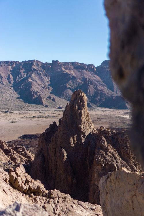 El Teide maanlandschap