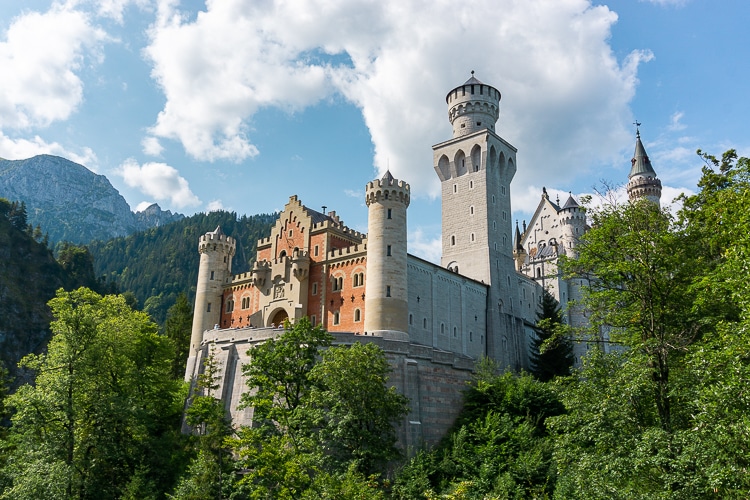 Neuschwanstein in Füssen, Duitsland