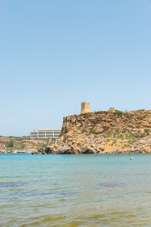 Stranden op Malta