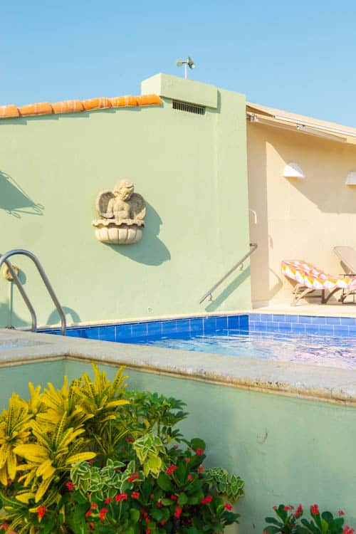 Plunge pool Casa La Fe