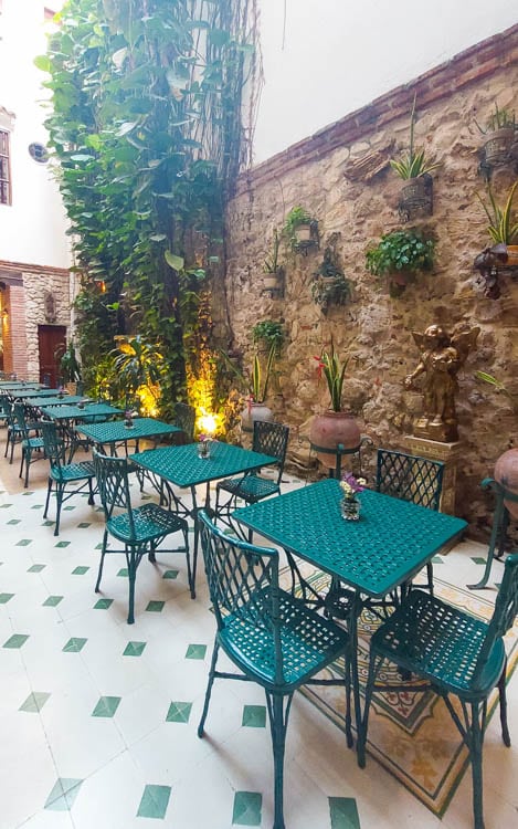 Patio Casa La Fe, Cartagena