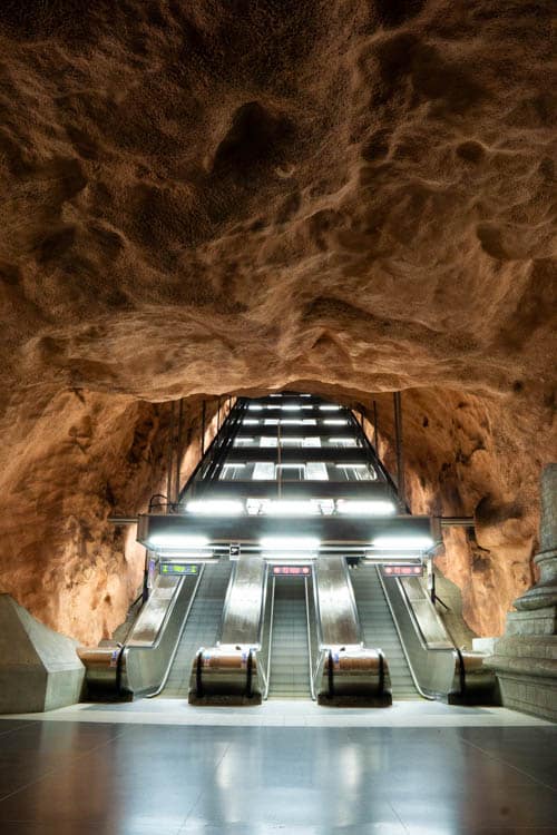 Stockholm bezienswaardigheden metro art
