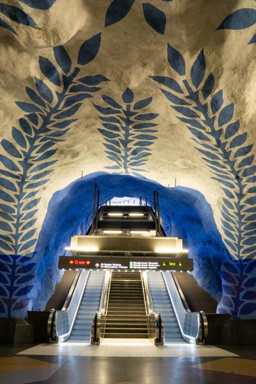 Stockholm metro kunst