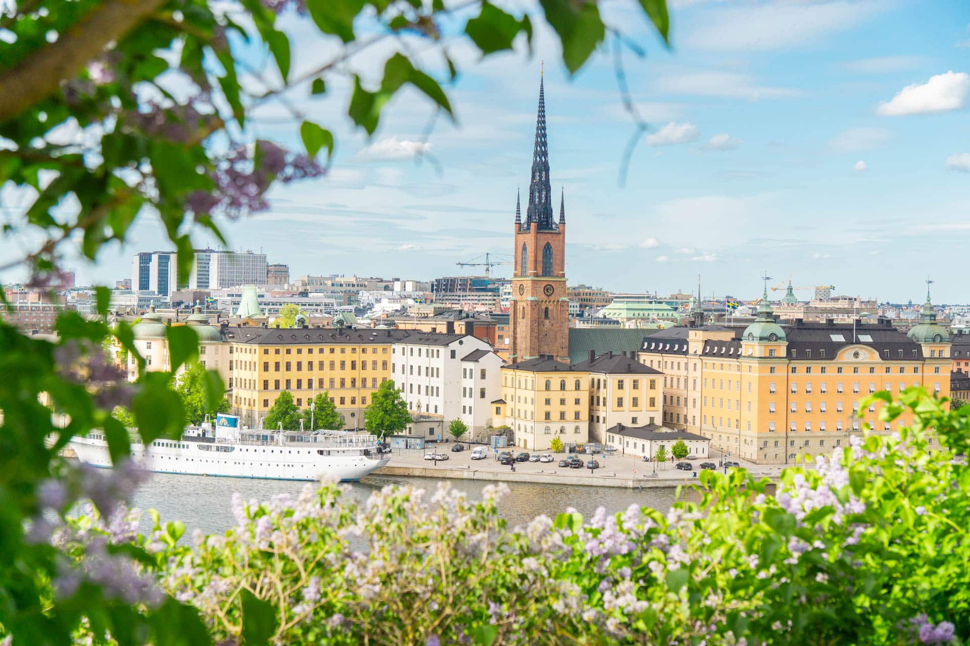 Wat te doen in Stockholm en omgeving - uitzicht op Gamla Stan