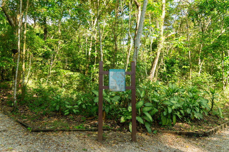 Bewegwijzering in Metropolitan Natural Park