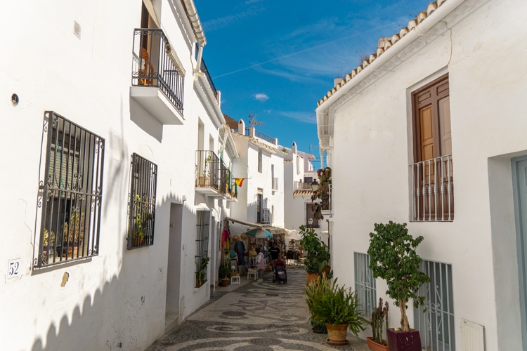 Straat in Frigiliana