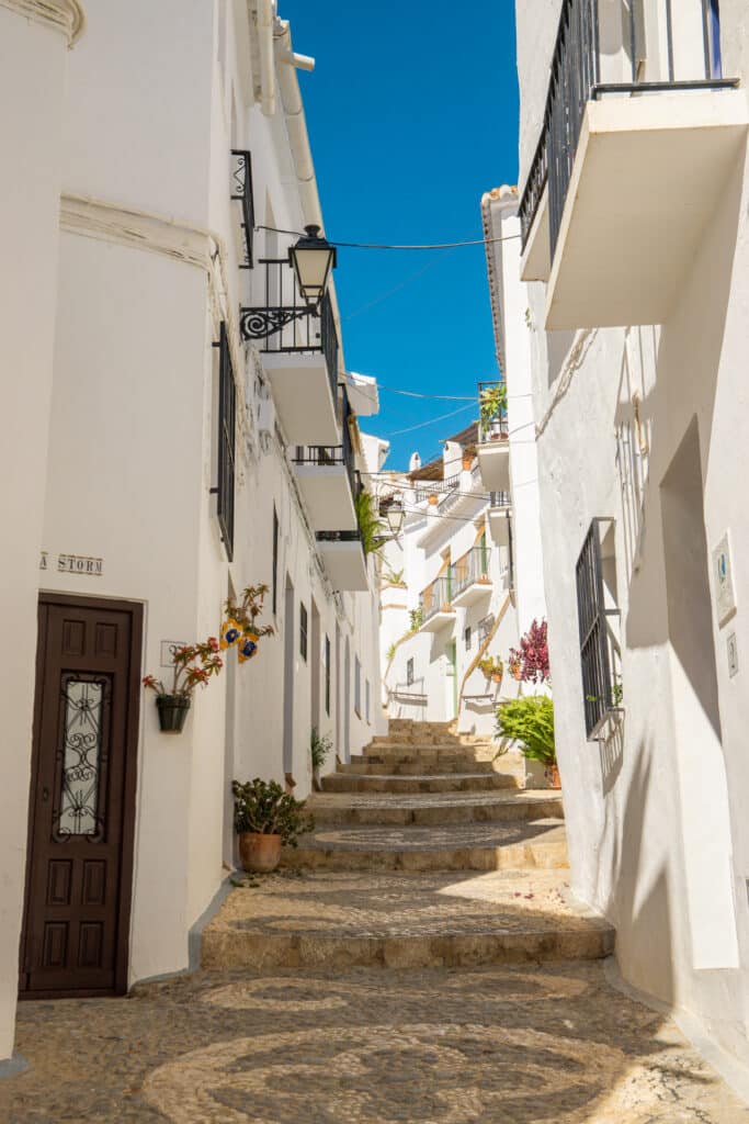 Straat in Frigiliana