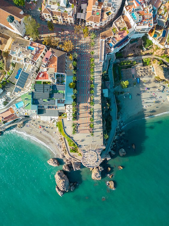 Nerja en Balcon de Europa