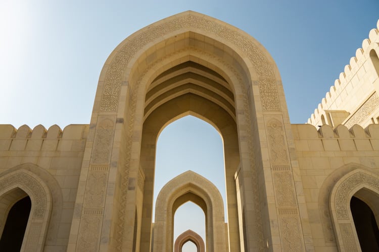 Sultan Qaboes Muscat en omgeving
