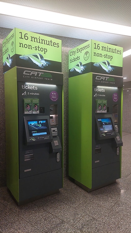 CAT ticketautomaat