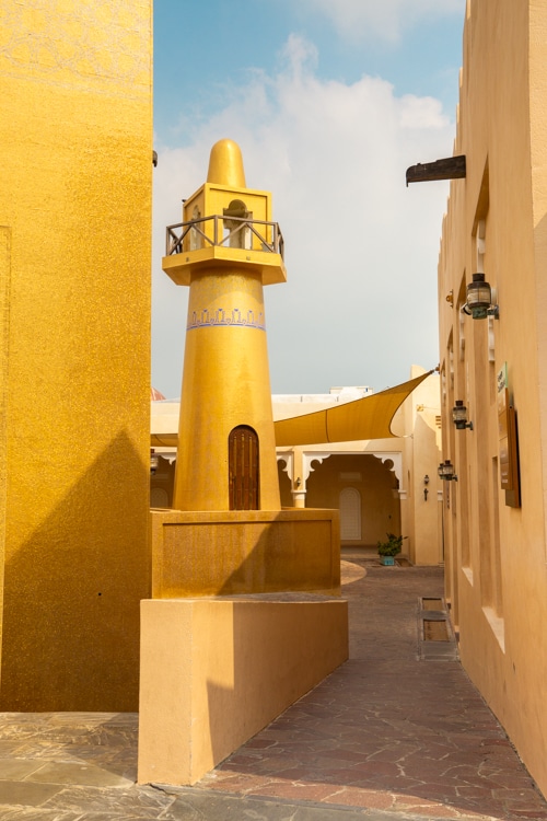 Gouden moskee in Doha