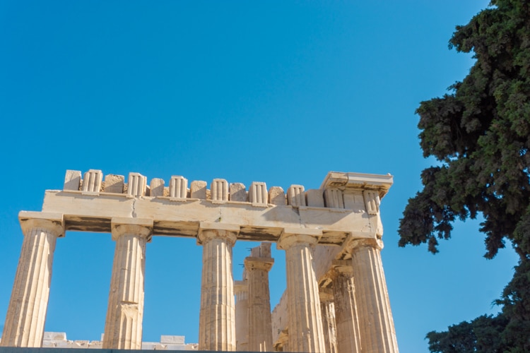 De Akropolis van Athene