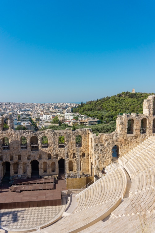Akropolis in Athene