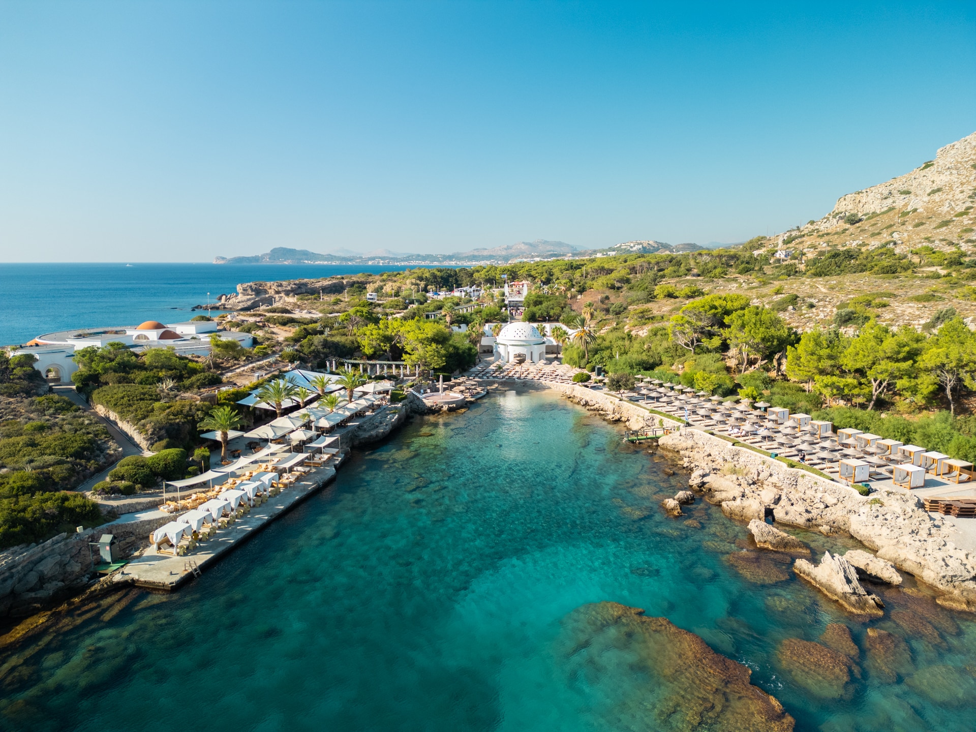 Kallithea Springs Beach Rhodos