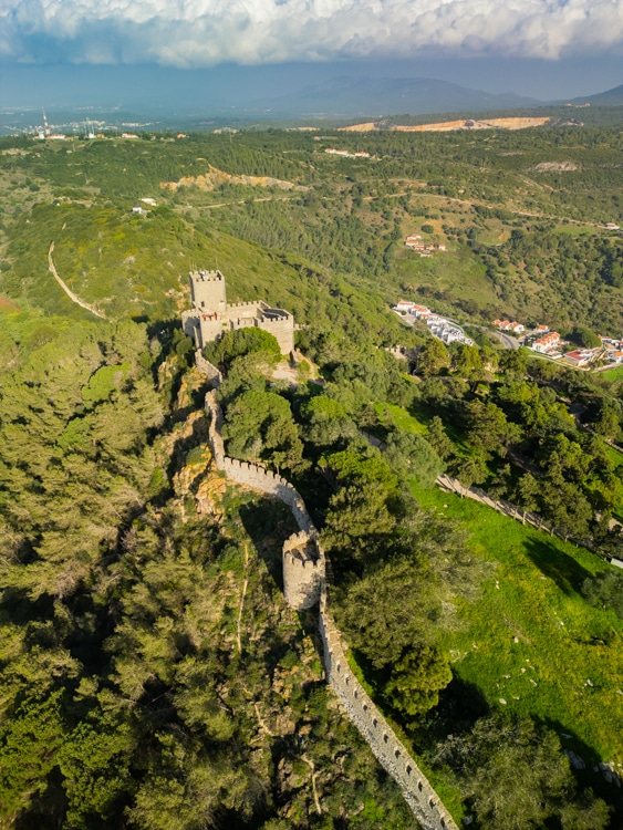 Portugal Sesimbra kasteel