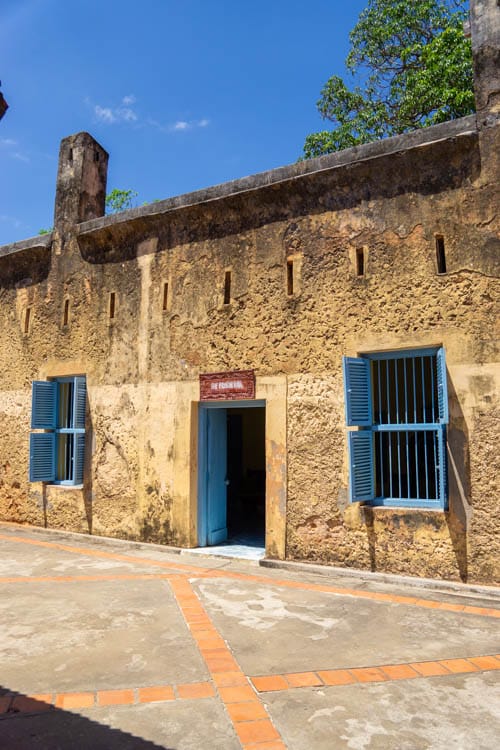 Prison island museum