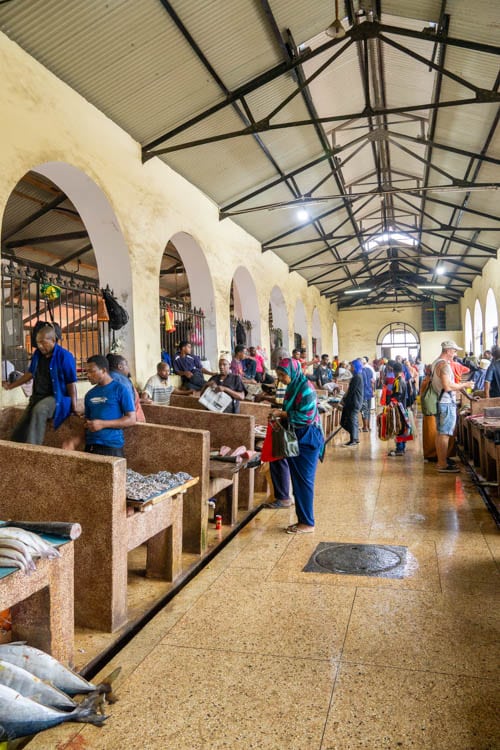 Markt in Stone Town, Zanzibar