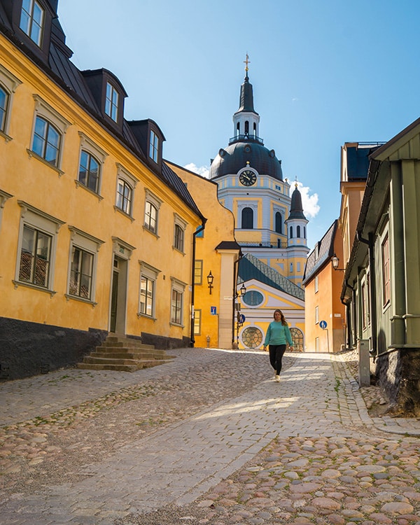 Alleen in Stockholm