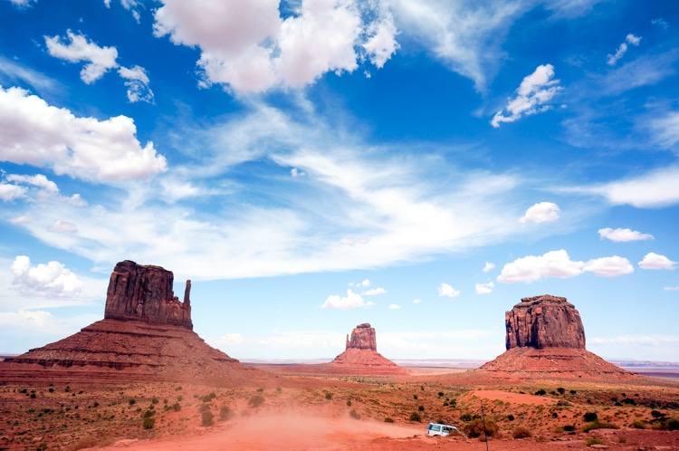 Monument Valley in de Verenigde Staten