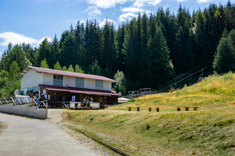 Pionerska-liftstation bij de Zeven Rila-meren