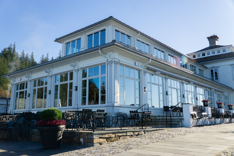 Restaurant op Mount Fløyen