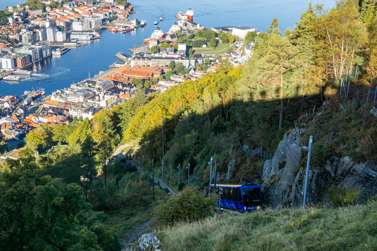 Fløibanen, Bergen, Noorwegen