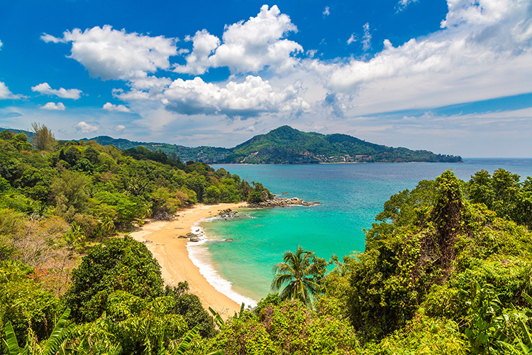 Thailand rondreis in 3 weken - Phuket strand en baai