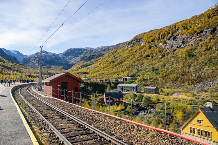 Station Myrdal in Noorwegen