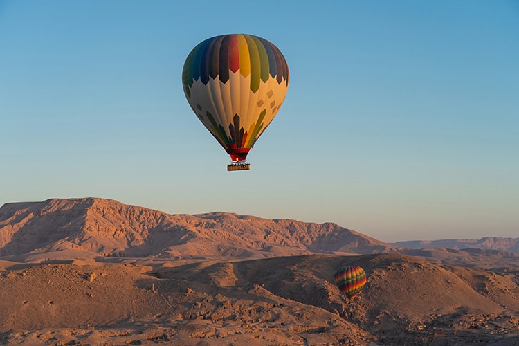 Ballonvaart Vallei der Koningen
