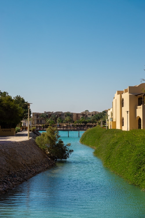 El Gouna Egypte lagune