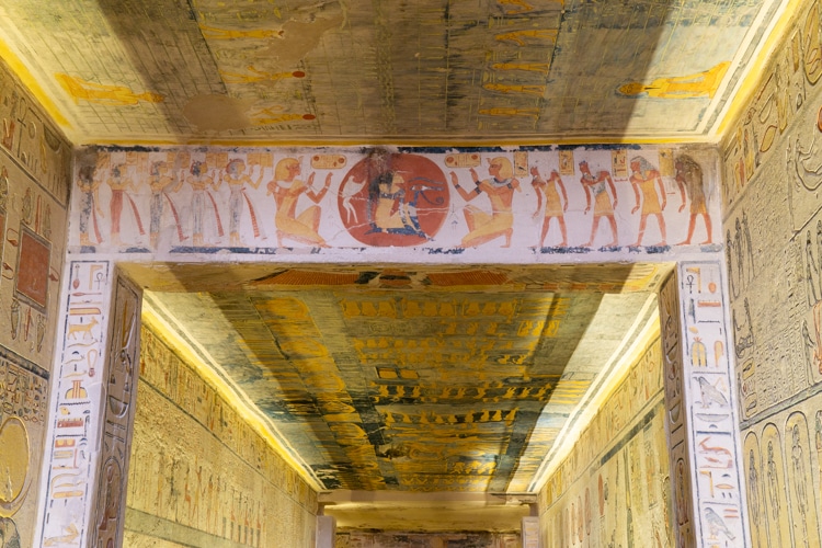 Luxor Egypte vallei der koningen 1 4