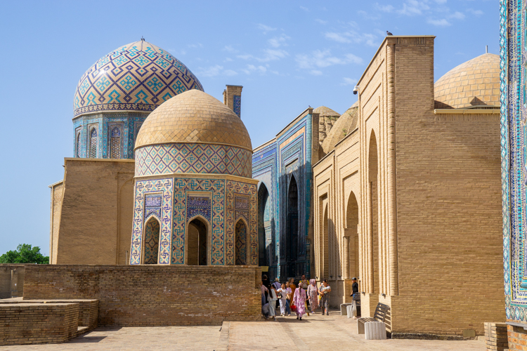 Shah-i-Zinda, een van de mooiste Samarkand bezienswaardigheden