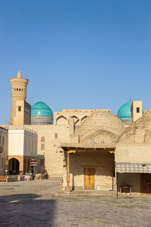 Bukhara's trading domes