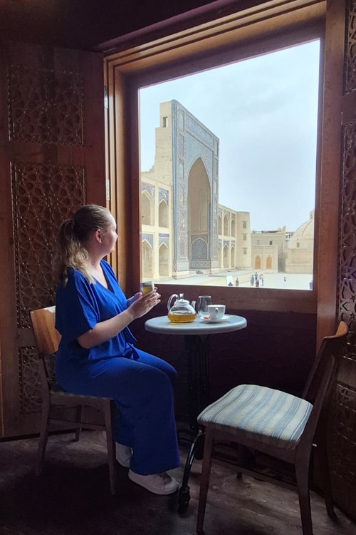 Bukhara uitzicht