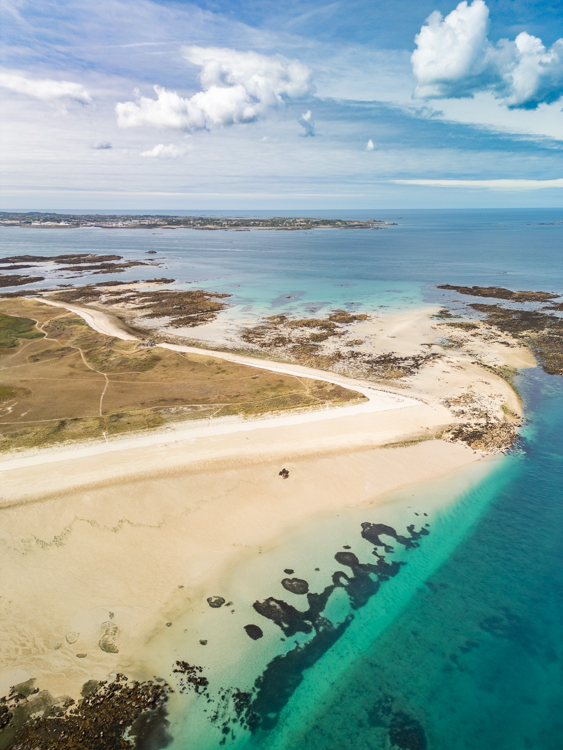 Shell Beach op Herm, Guernsey, Kanaaleilanden